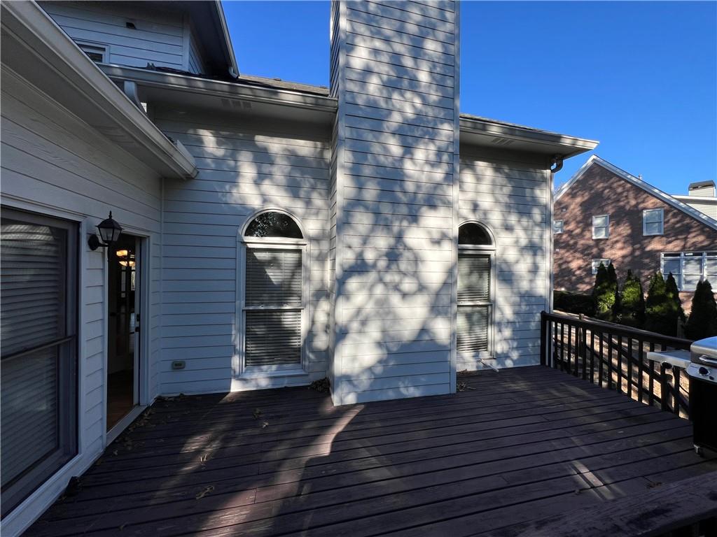 Undisclosed Address Kennesaw, GA 30144 - Photo 44 of 51 a view of outdoor space with wooden floor and stairs