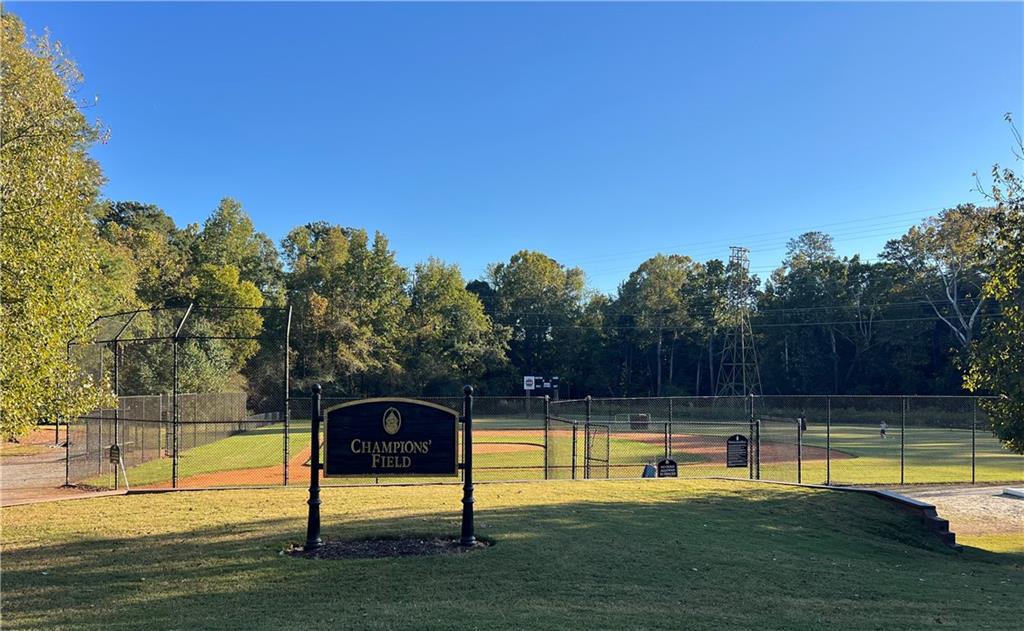 Undisclosed Address Kennesaw, GA 30144 - Photo 47 of 51 a view of a swimming pool with a patio