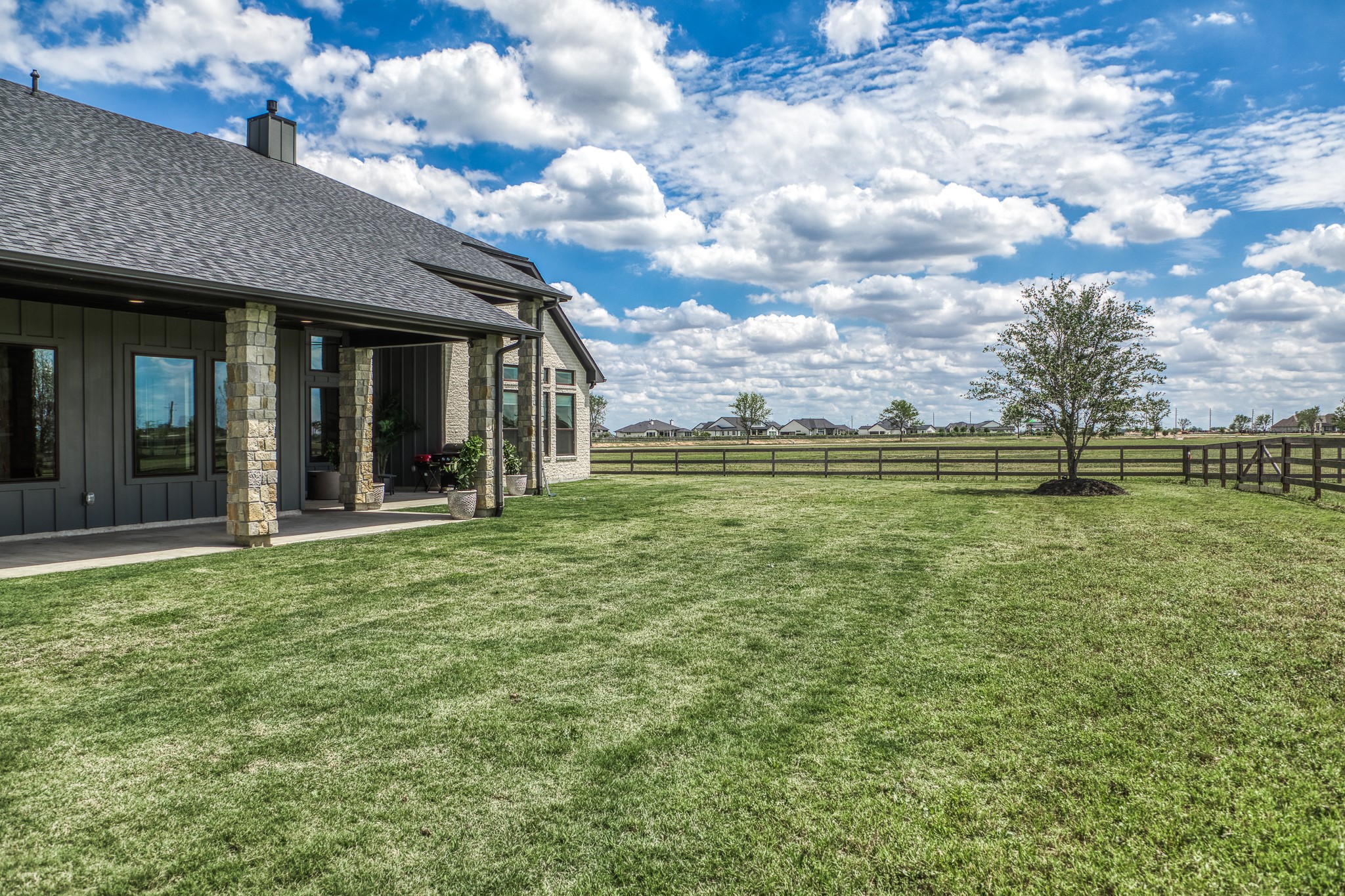 4009 Ranch Home Drive Waller, TX 77484 - Photo 44 of 49 a view of a house with a yard