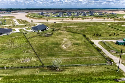 a view of sitting area in backyard