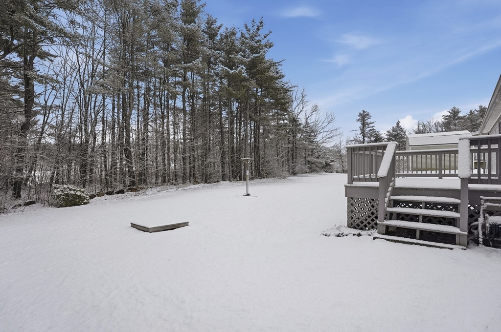 5 Cabot Road Winchendon, MA 01475 - Photo 25 of 31 a view of a terrace with a snow