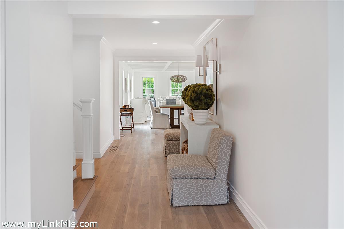 4 Cottle Lane Edgartown, MA 02539 - Photo 19 of 44 a living room with furniture and a wooden floor