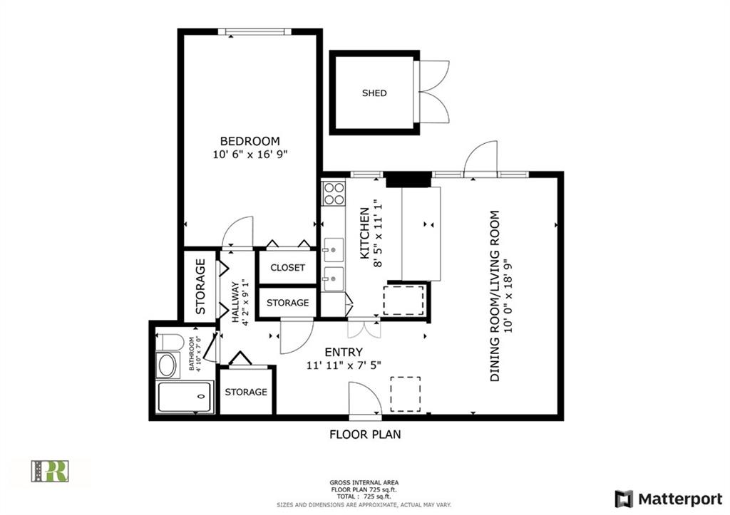 1577 East 17th Street, Unit 2M Brooklyn, NY 11230 - Photo 10 of 10 a picture of a bench in front of a wall