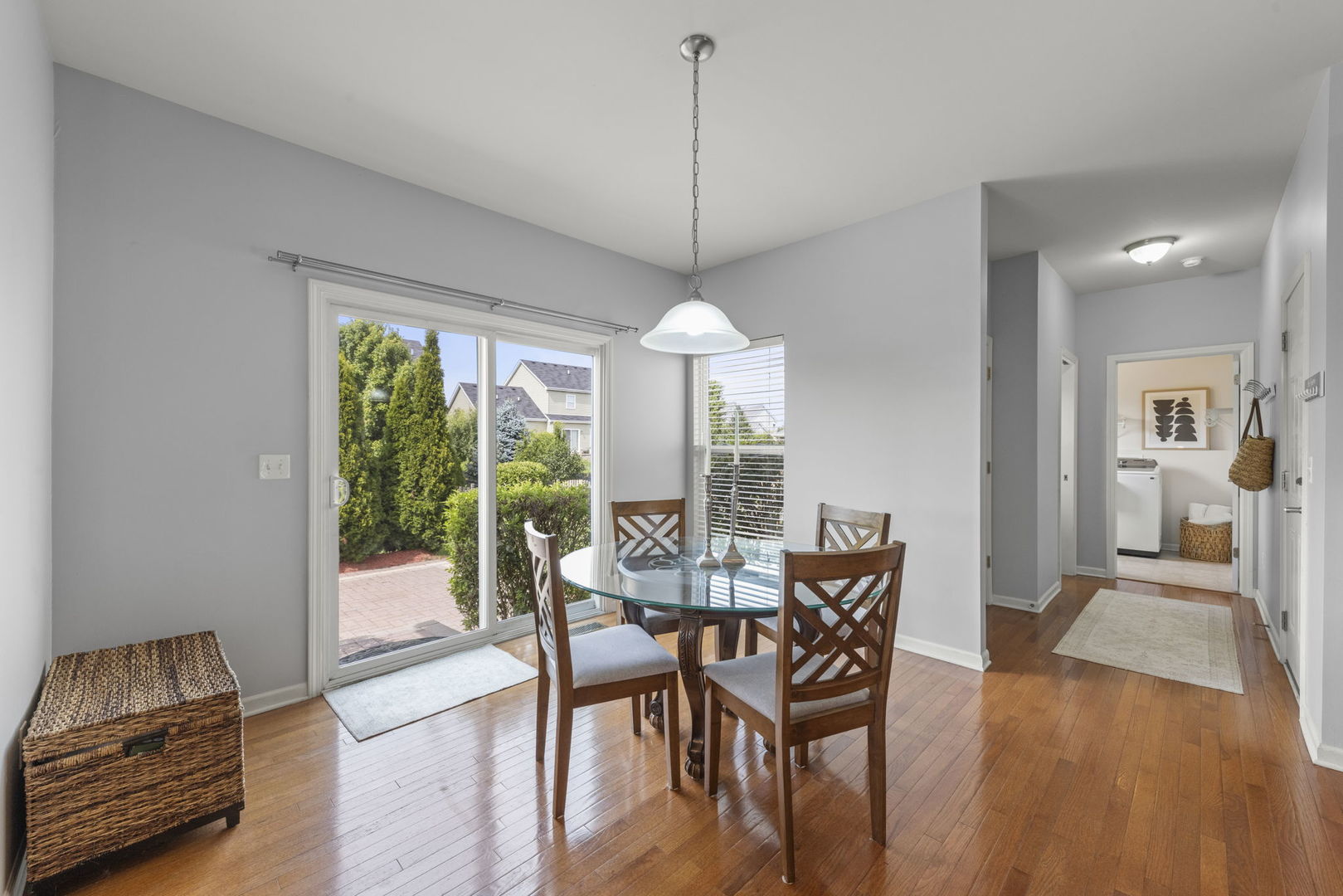 40W210 Palmer Road Geneva, IL 60134 - Photo 9 of 28 a view of a dining room with furniture window and wooden floor