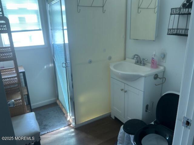 1047 Stratton Place Long Branch, NJ 07740 - Photo 18 of 22 a bathroom with sink and mirror