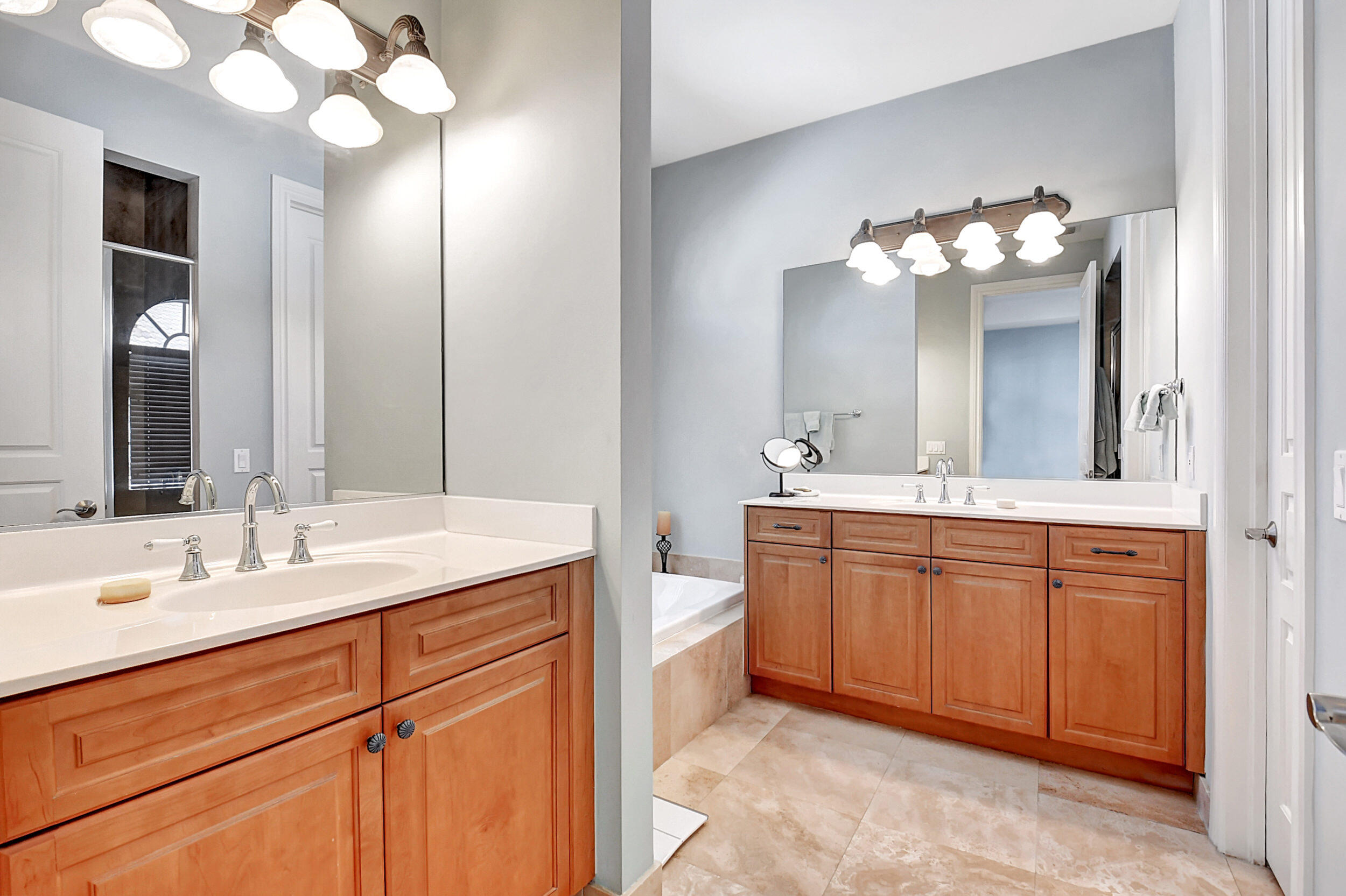 612 Renaissance Way Delray Beach, FL 33483 - Photo 15 of 38 612 Master Bath Split Dual Sinks