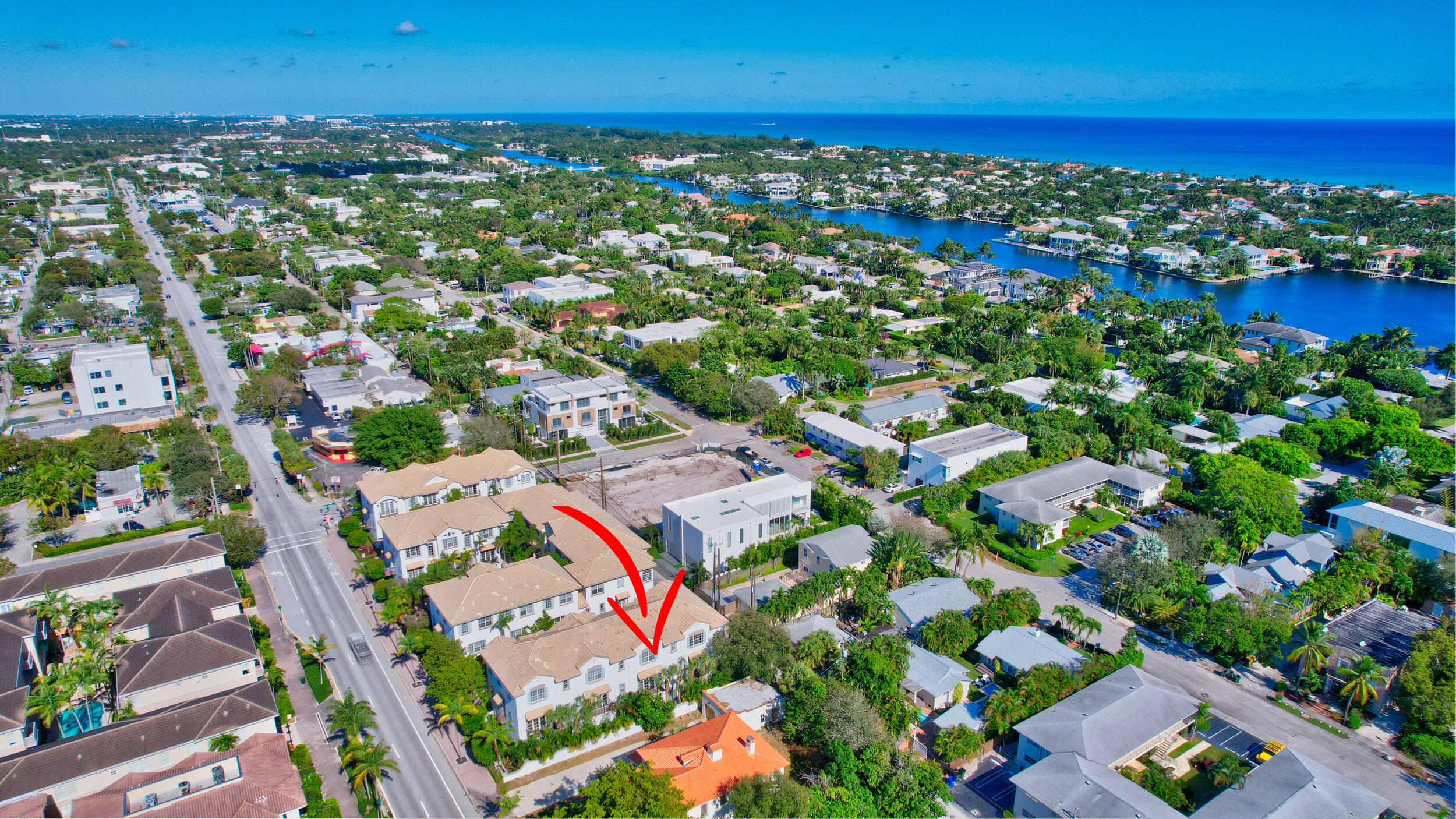 612 Renaissance Way Delray Beach, FL 33483 - Photo 28 of 38 612 Aerial 2