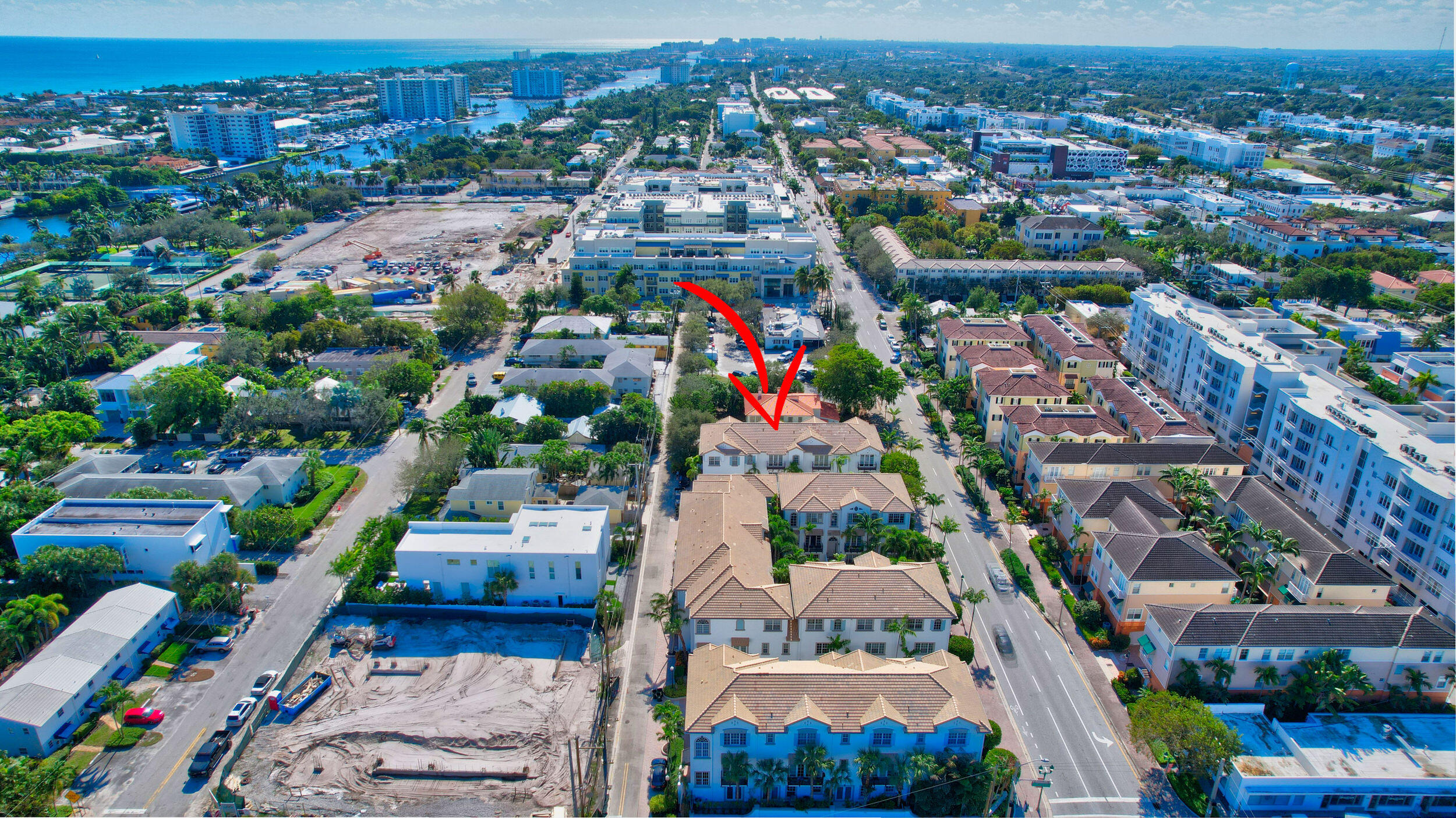 612 Renaissance Way Delray Beach, FL 33483 - Photo 29 of 38 612 Aerial 3