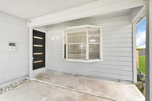 a view of a house with an outdoor space
