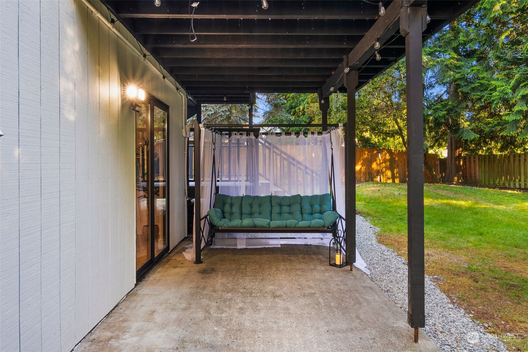 3006 164th Place Southeast Bothell, WA 98012 - Photo 30 of 39 a view of a porch with garden