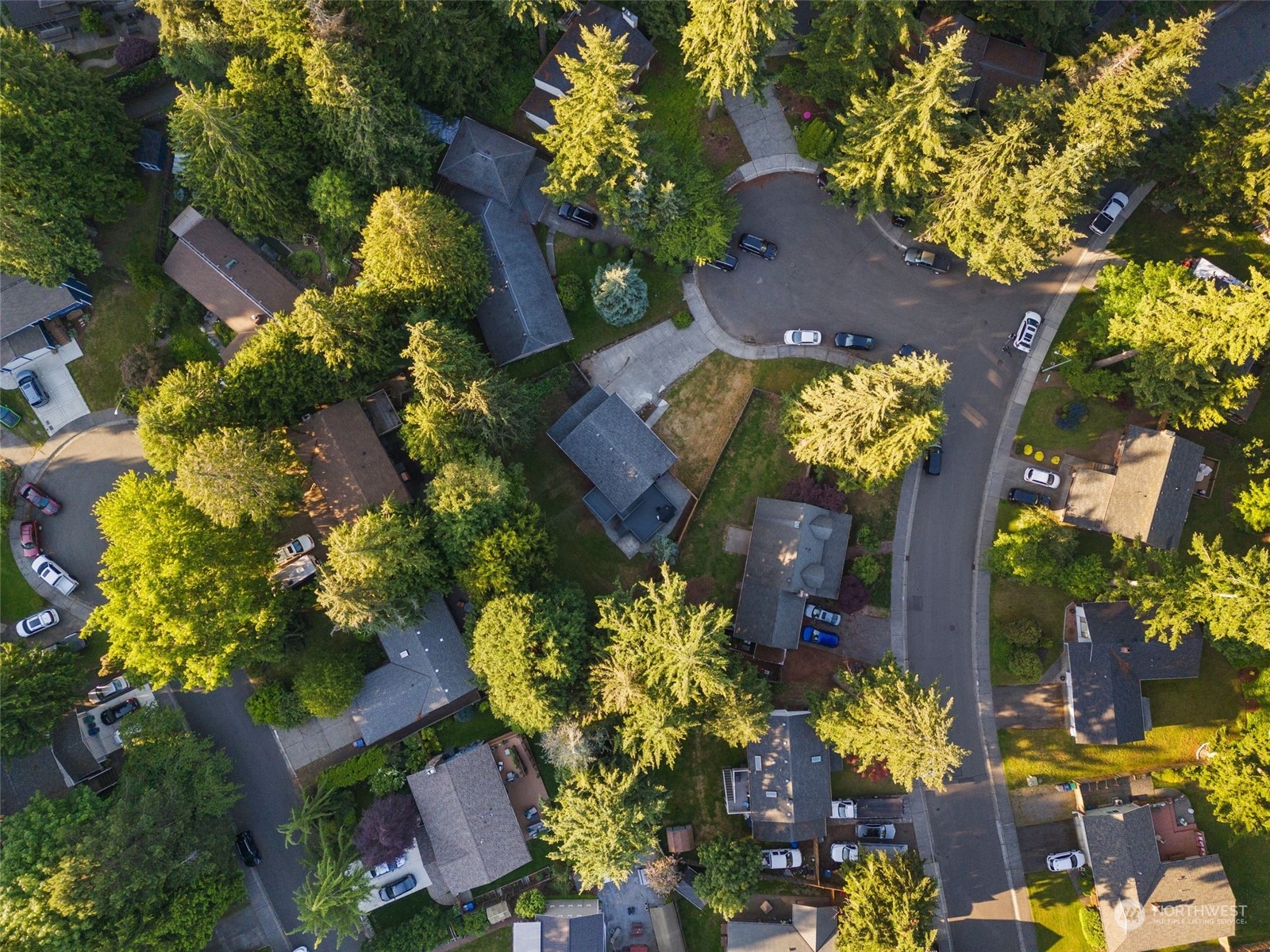 3006 164th Place Southeast Bothell, WA 98012 - Photo 35 of 39 an aerial view of swimming pool patio and outdoor seating