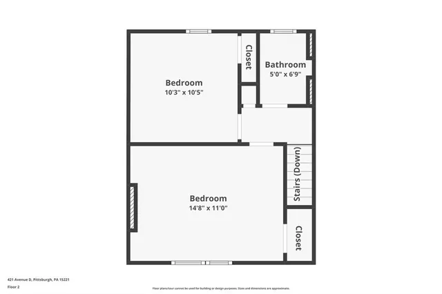 a picture of a bench in a white building