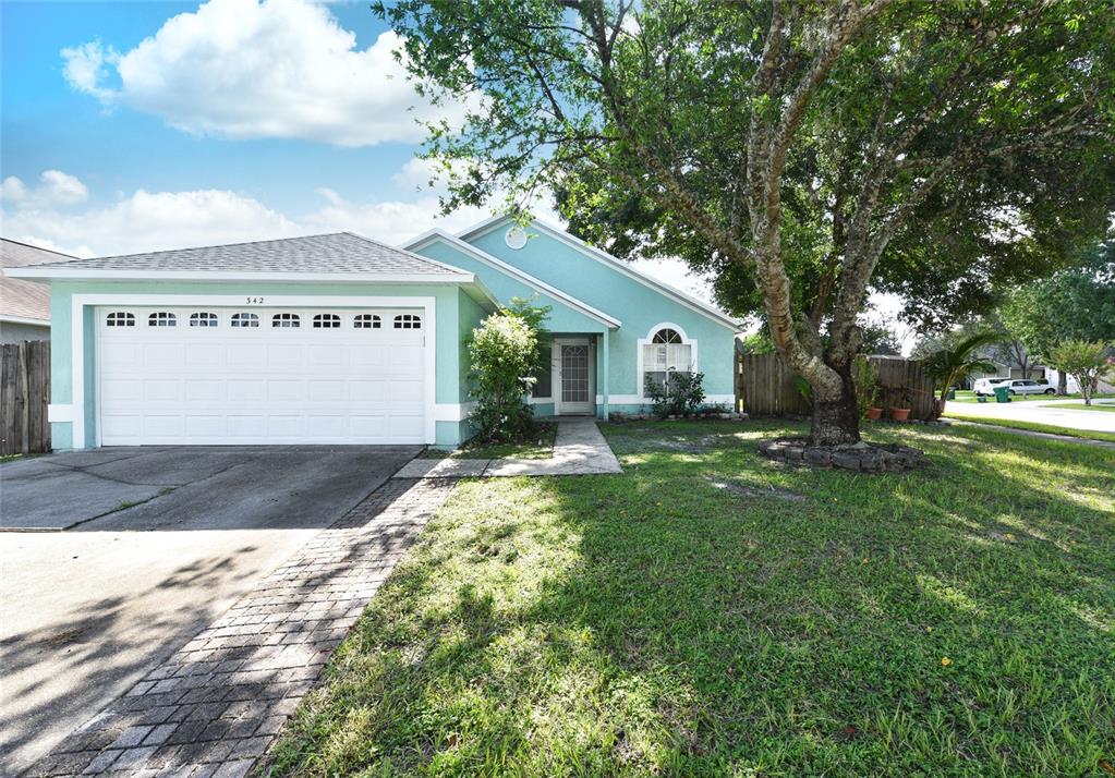 342 Riunite Circle Winter Springs, FL 32708 - Photo 1 of 1 Spacious corner lot with large tree for shade and character. Home has been freshly painted last month.