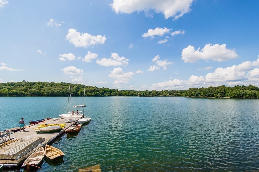 384 Arborway Boston, MA 02130 - Photo 36 of 39 a view of a lake with houses