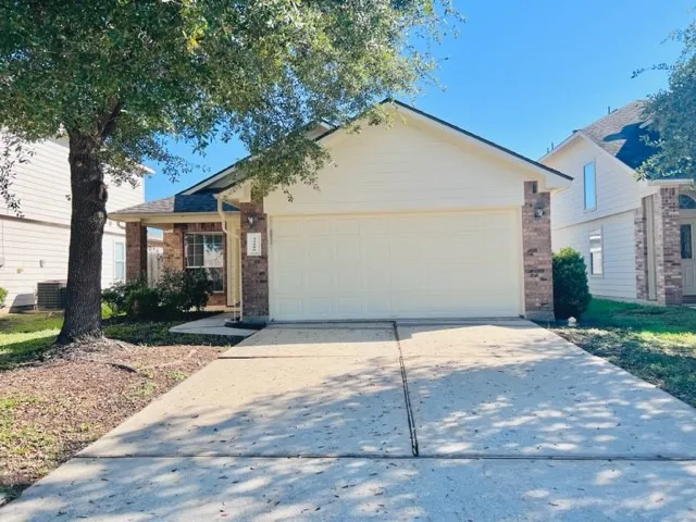 a backyard of a house
