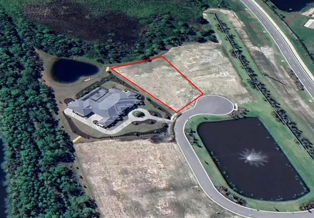 a view of a lake with a ocean view