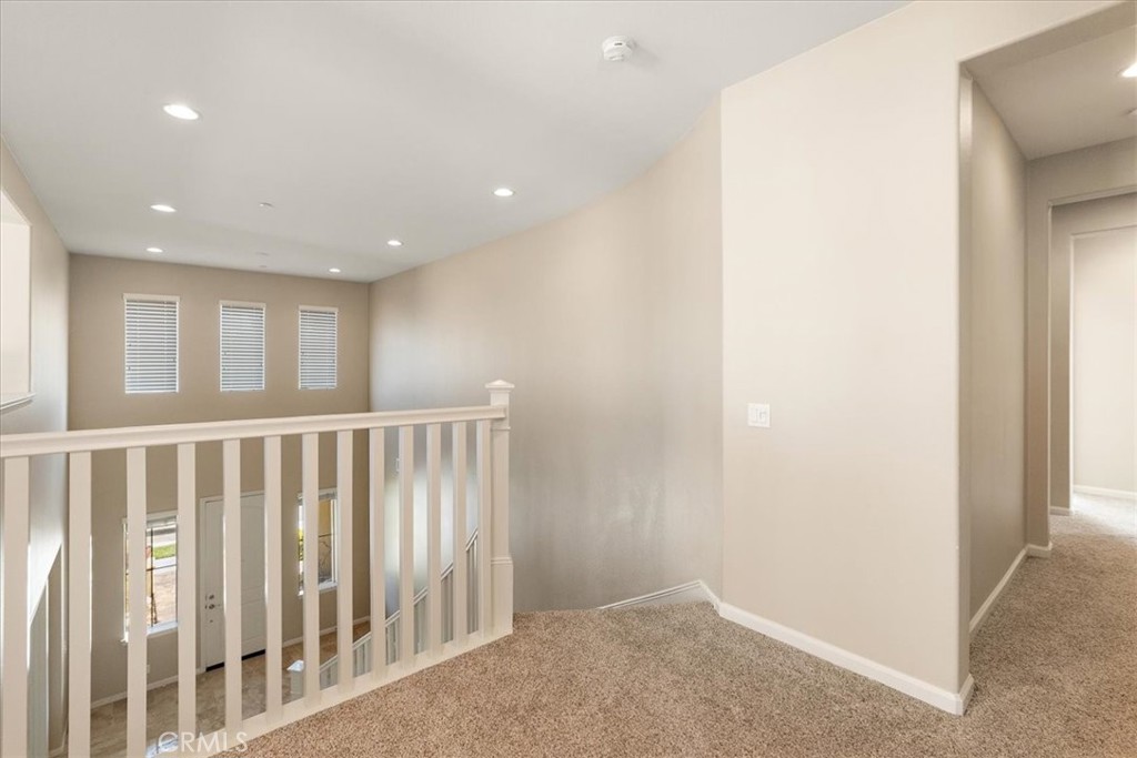 3152 Vista Terrace Riverside, CA 92503 - Photo 22 of 55 a view of hallway with wooden floor