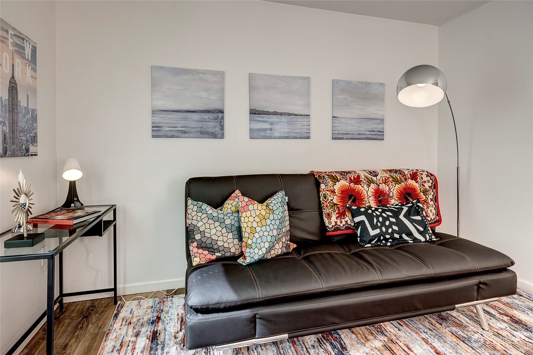 3028 Western Avenue, Unit 408 Seattle, WA 98121 - Photo 30 of 40 a living room with furniture and a couch