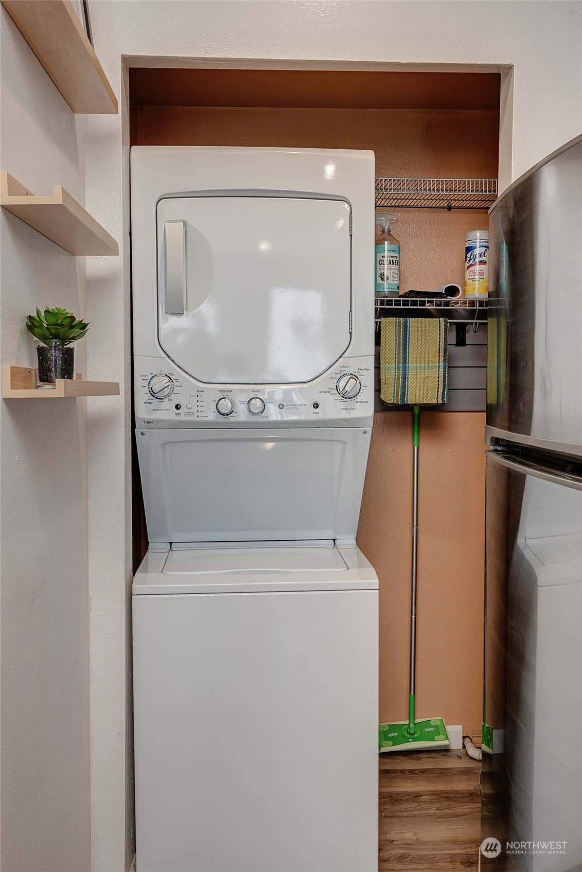 3028 Western Avenue, Unit 408 Seattle, WA 98121 - Photo 40 of 40 a close view of a utility room with washer and dryer