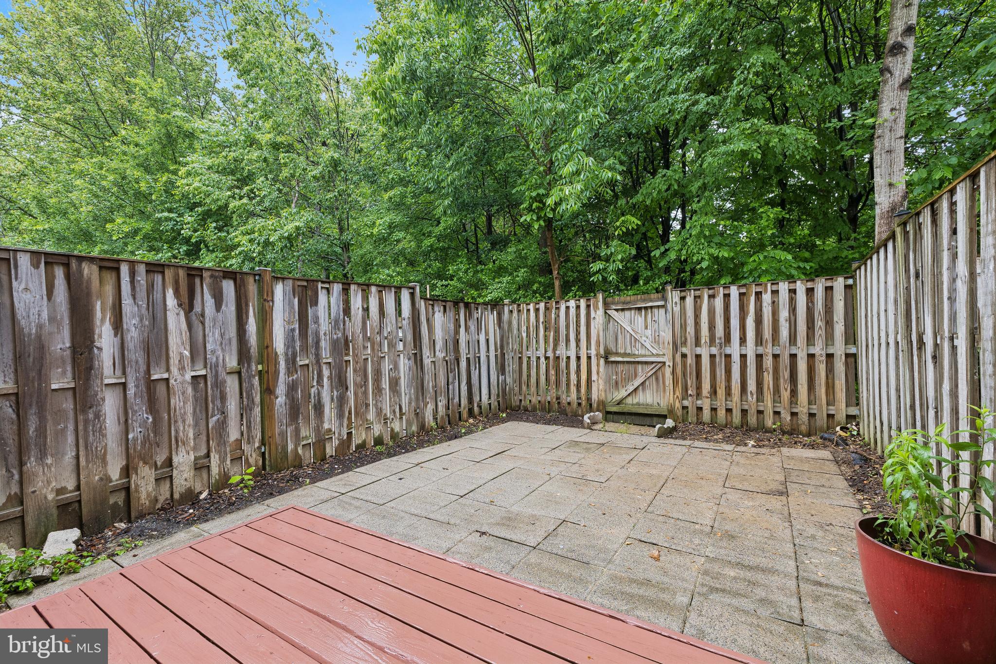 8317 Brookvale Court Springfield, VA 22153 - Photo 32 of 33 a view of outdoor space with wooden fence