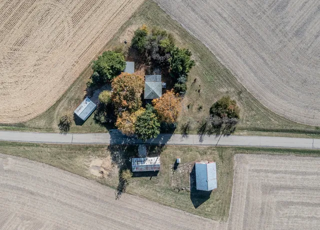 a view of painting on the wall