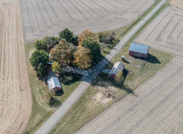 a view of an ocean and beach