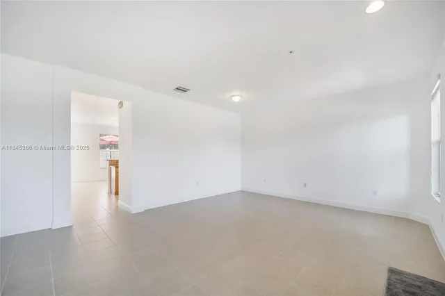 a view of empty room