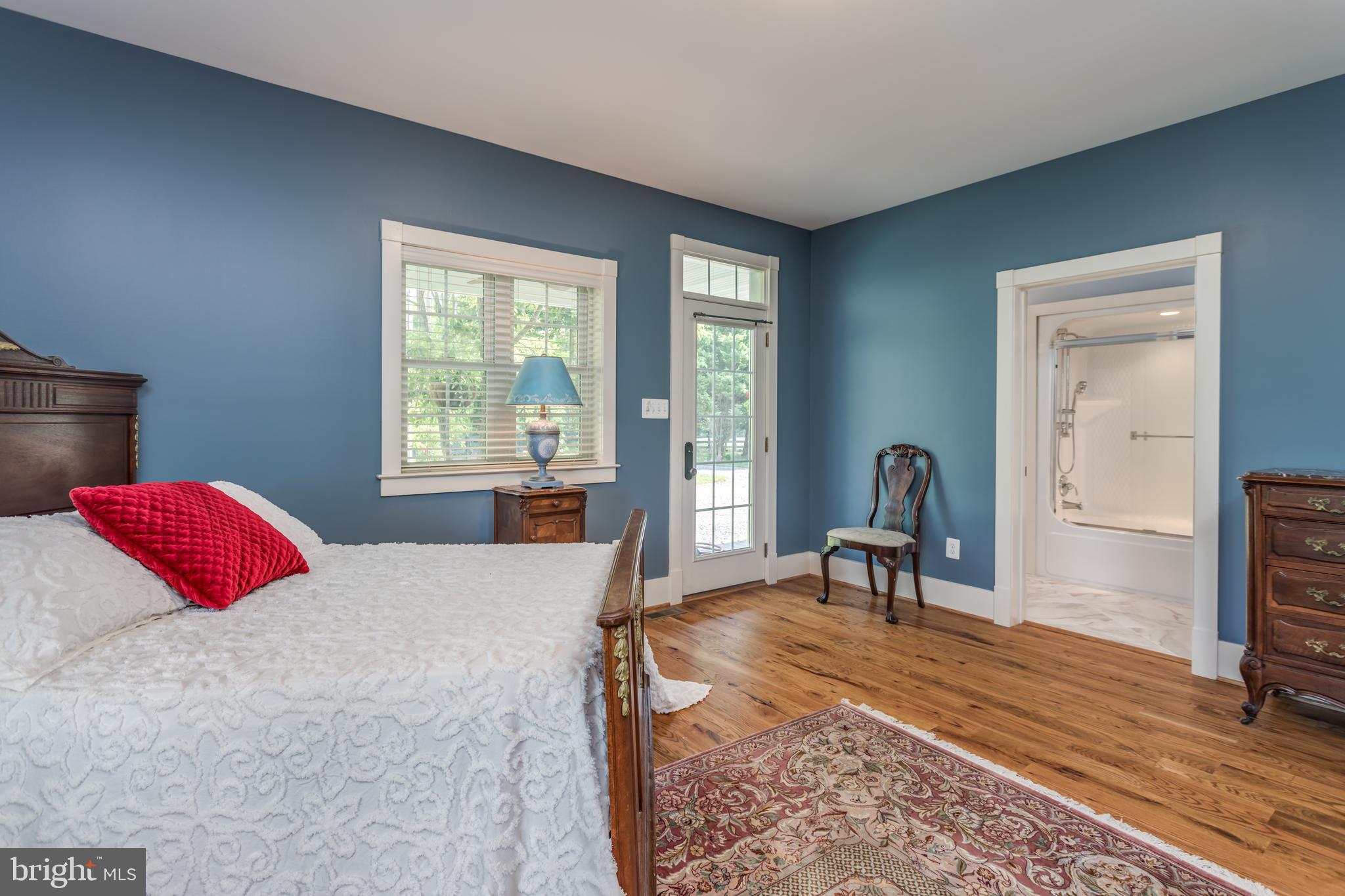 317 Aaron Mountain Road Castleton, VA 22716 - Photo 27 of 65 Main level Guest Room with Porch Entry door