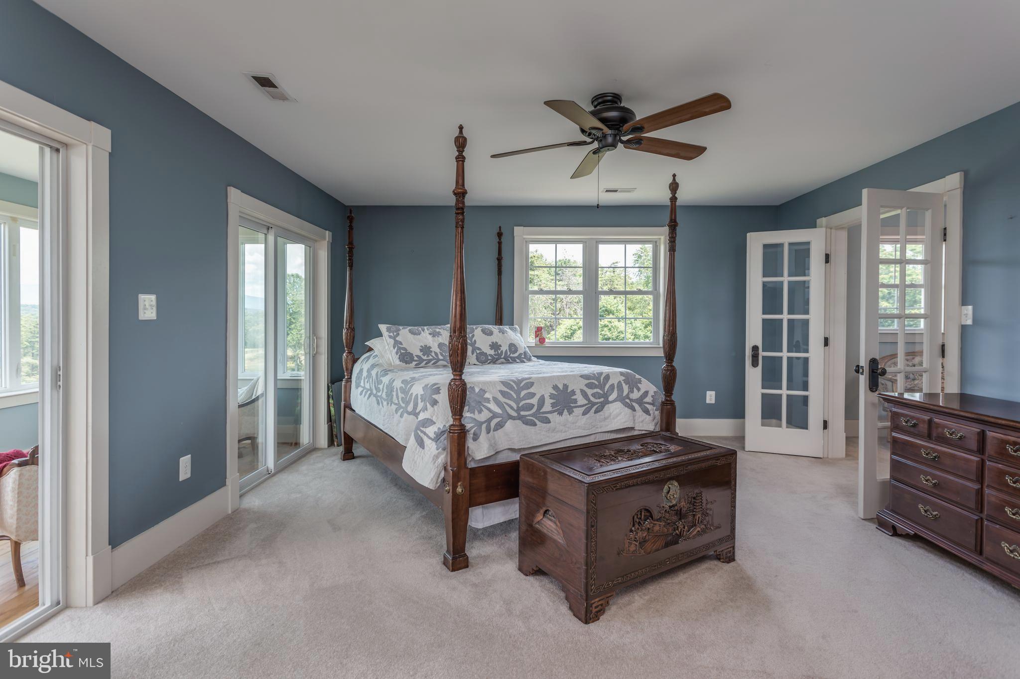 317 Aaron Mountain Road Castleton, VA 22716 - Photo 30 of 65 Upper Level Master Bedroom