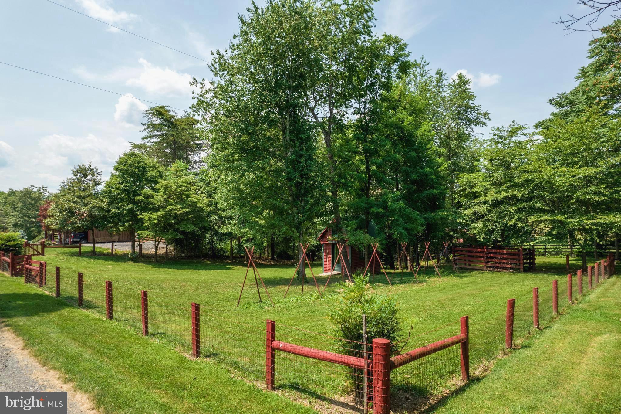 317 Aaron Mountain Road Castleton, VA 22716 - Photo 53 of 65 Fenced garden area