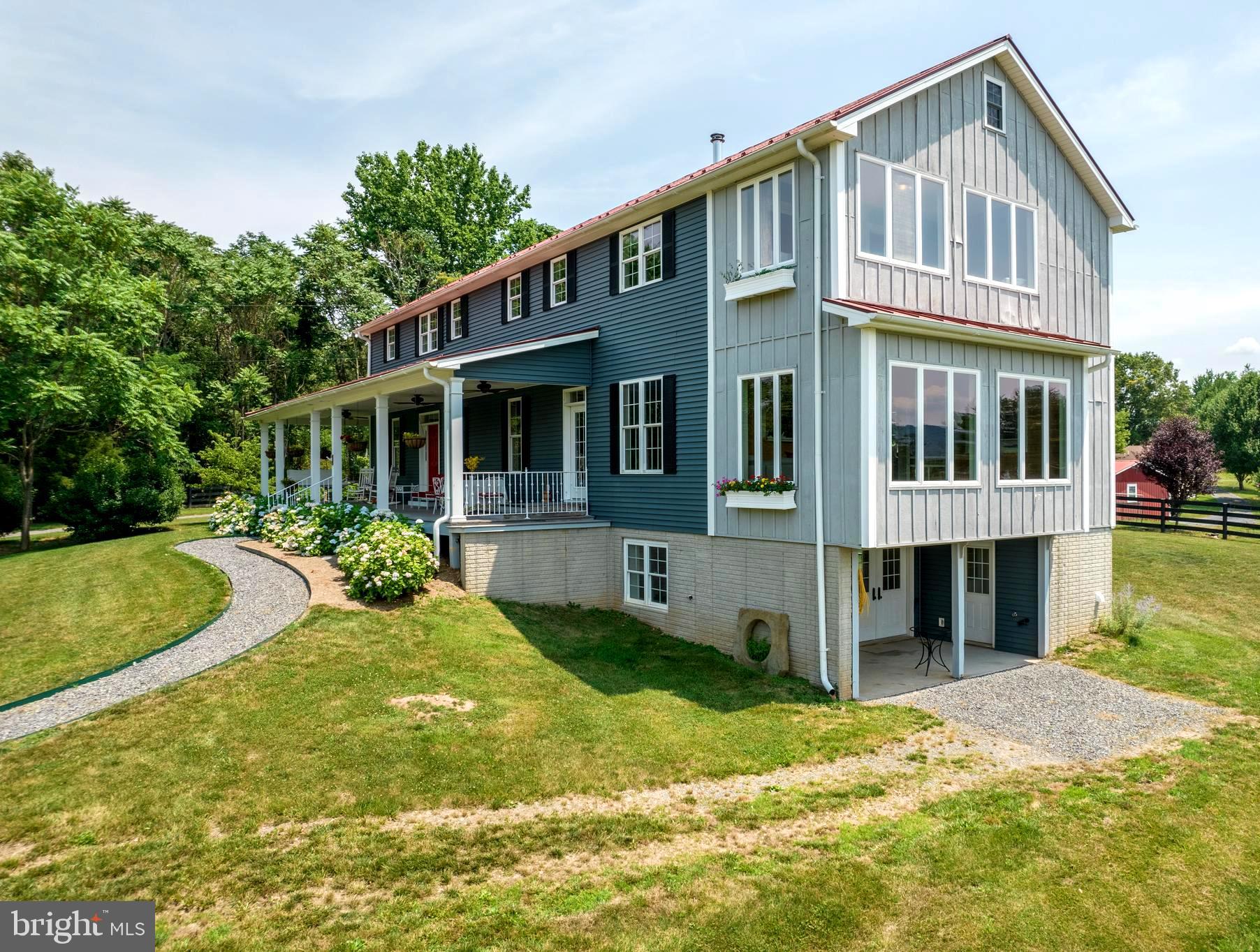 317 Aaron Mountain Road Castleton, VA 22716 - Photo 8 of 65 Northwest elevation