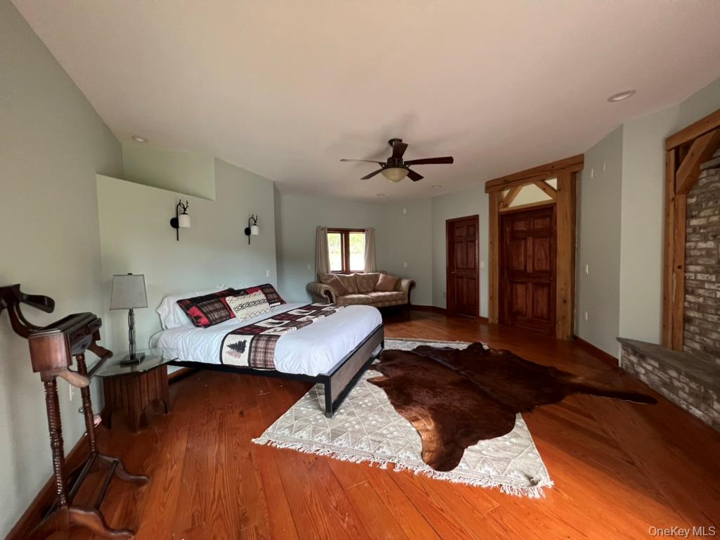 1837 Rich Road Franklin, NY 13775 - Photo 18 of 50 a living room with furniture and a wooden floor