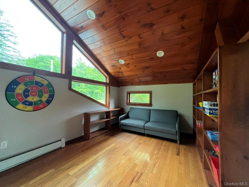 1837 Rich Road Franklin, NY 13775 - Photo 36 of 50 a living room with furniture and a flat screen tv