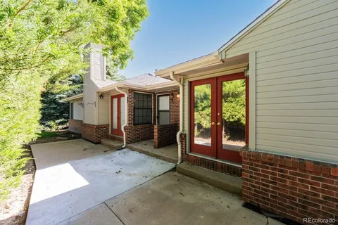 a view of a house with a outdoor space