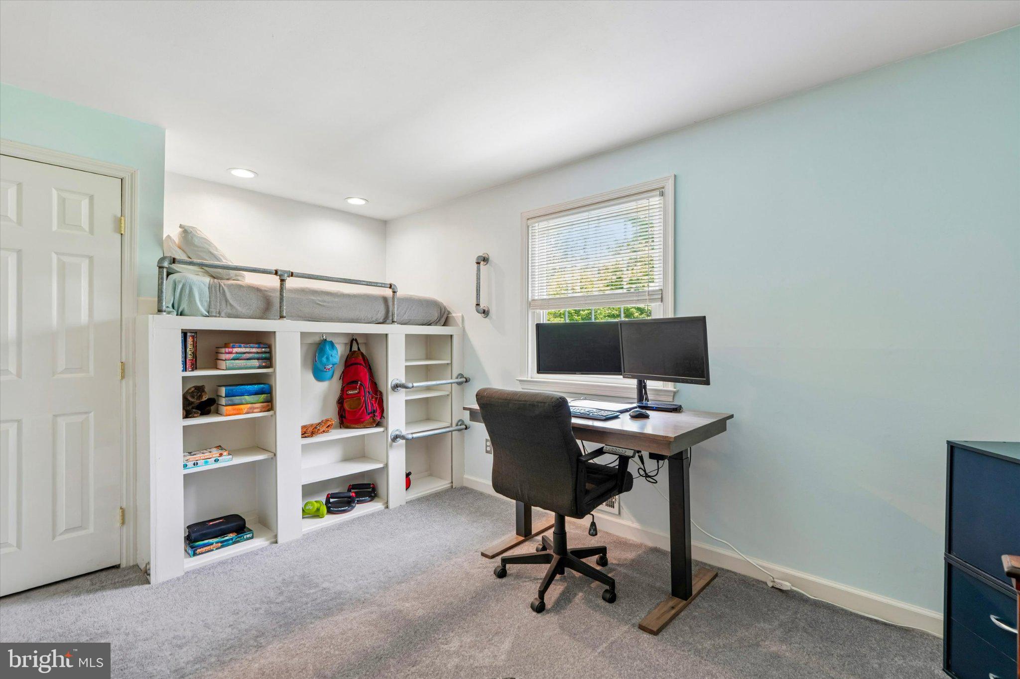 606 Upper Gulph Road Wayne, PA 19087 - Photo 22 of 34 A Fun, Imaginative Bedroom with Built-In Loft