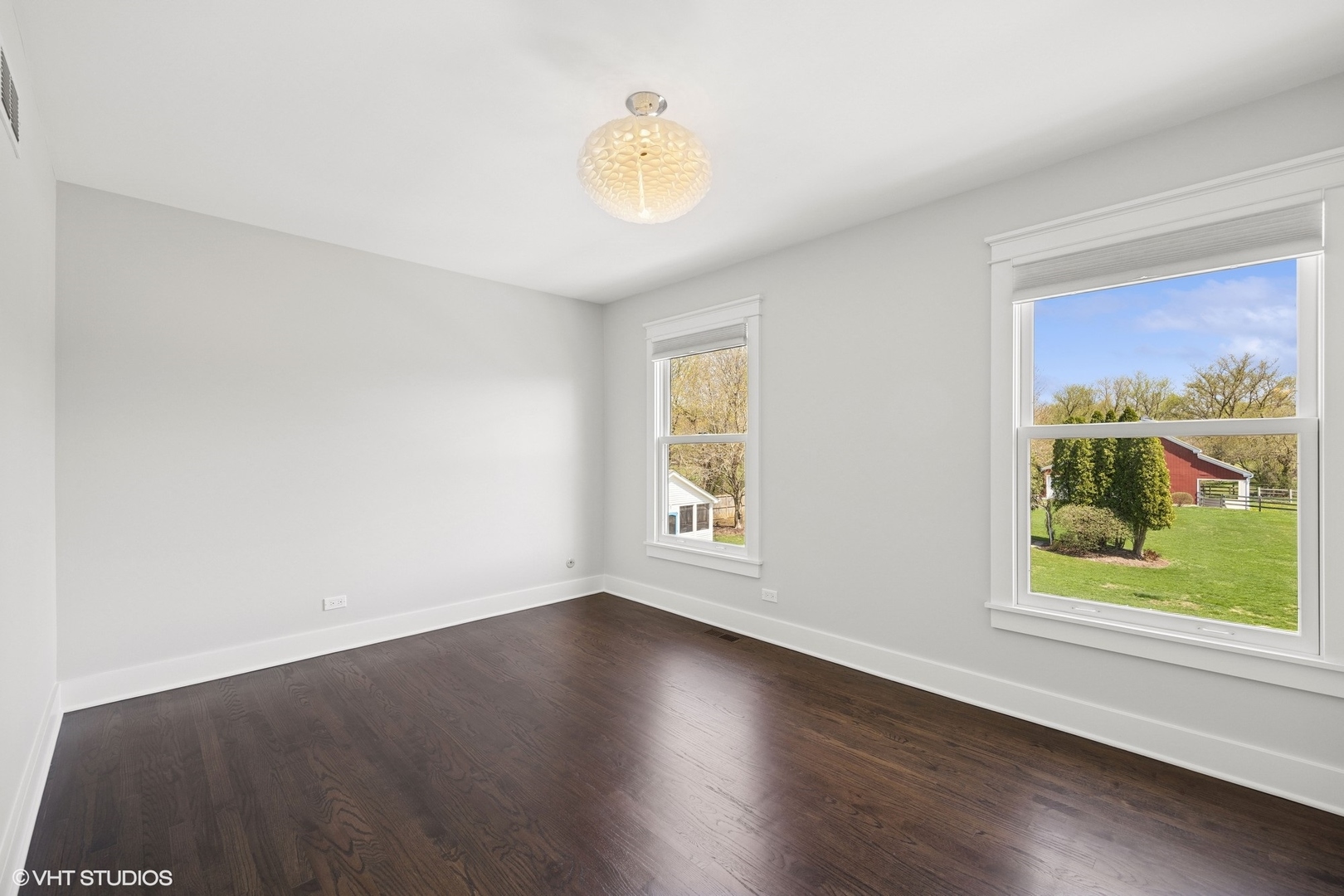 59 Ridge Road Barrington Hills, IL 60010 - Photo 20 of 44 a view of room with window and wooden floor