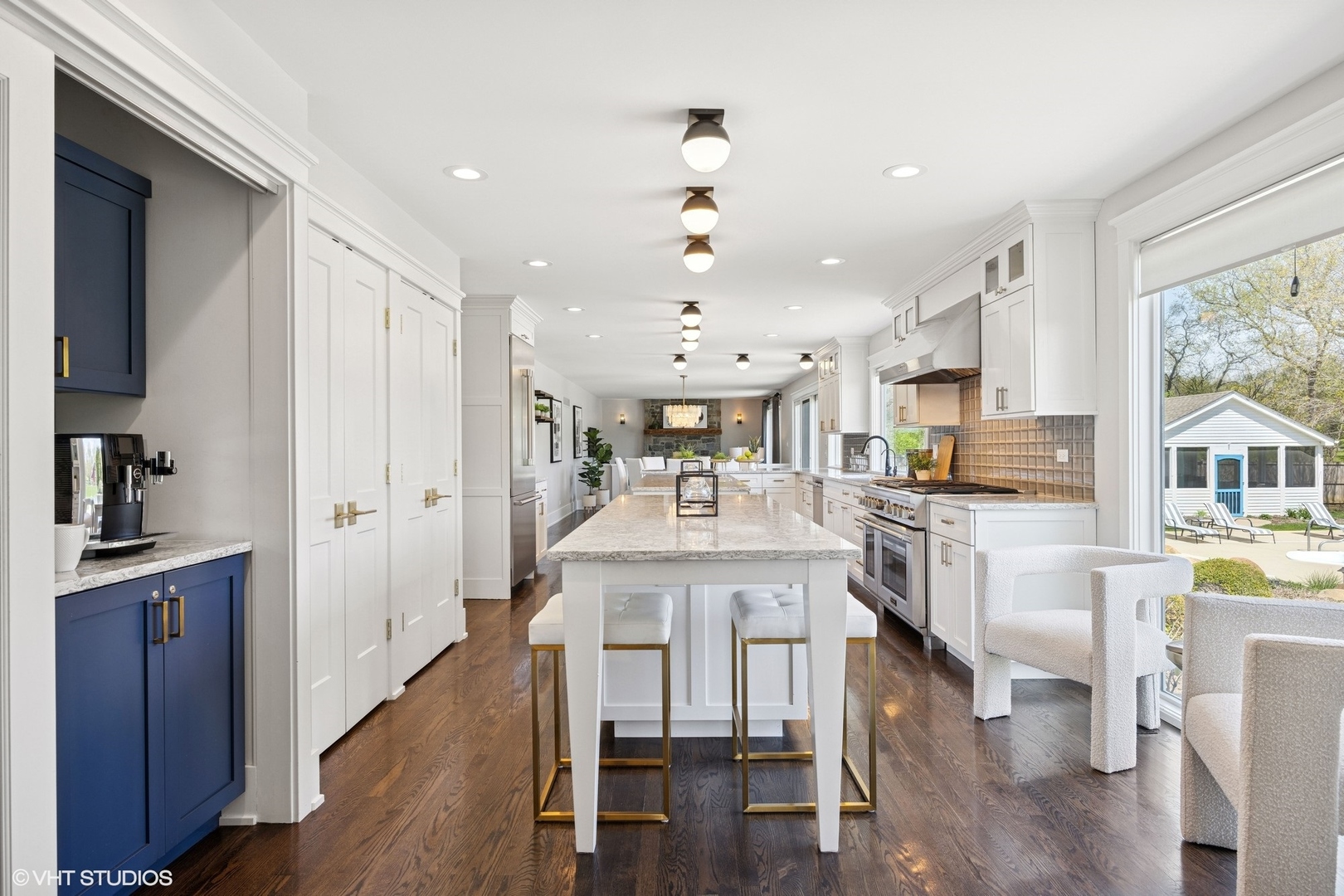 59 Ridge Road Barrington Hills, IL 60010 - Photo 6 of 44 a view of kitchen with cabinets and wooden floor
