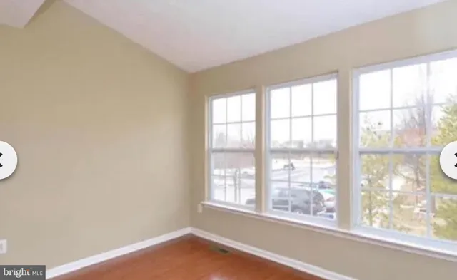 a view of a room with window