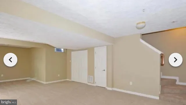 a view of empty room