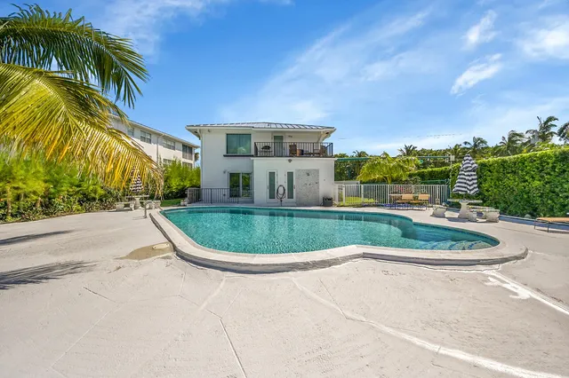 a view of balcony and wooden floor