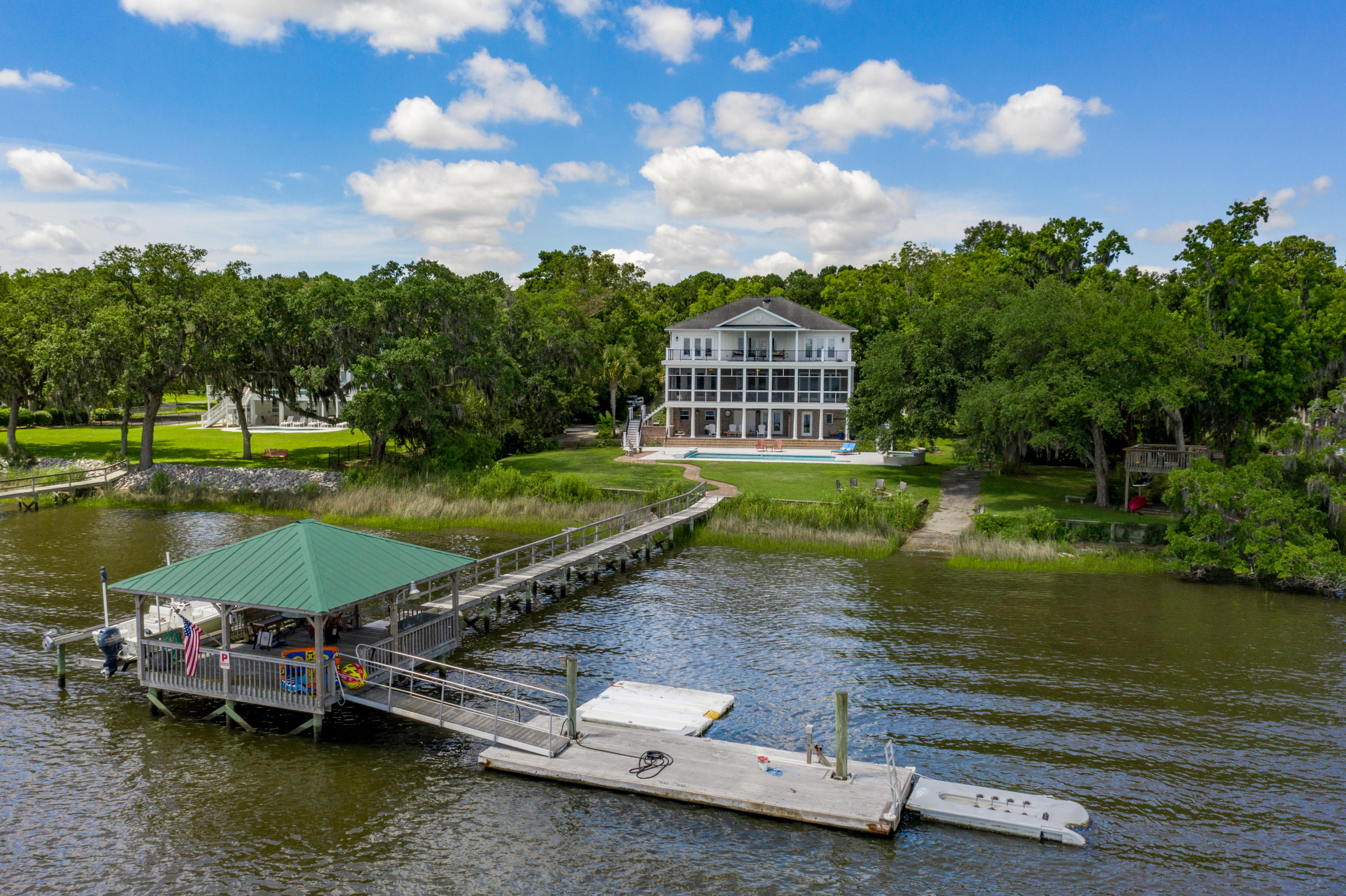 1017 River Road Johns Island, SC 29455 - Photo 3 of 100 1017 River Road Drone-7