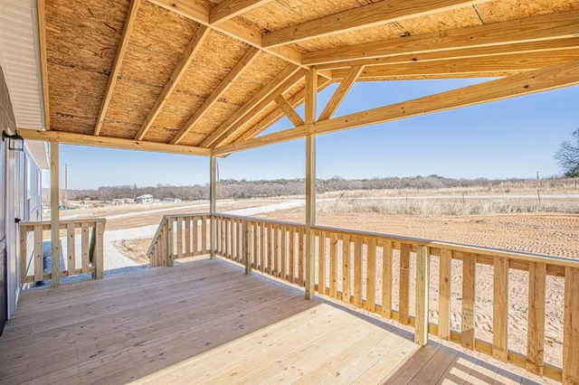 a view of ocean from a balcony