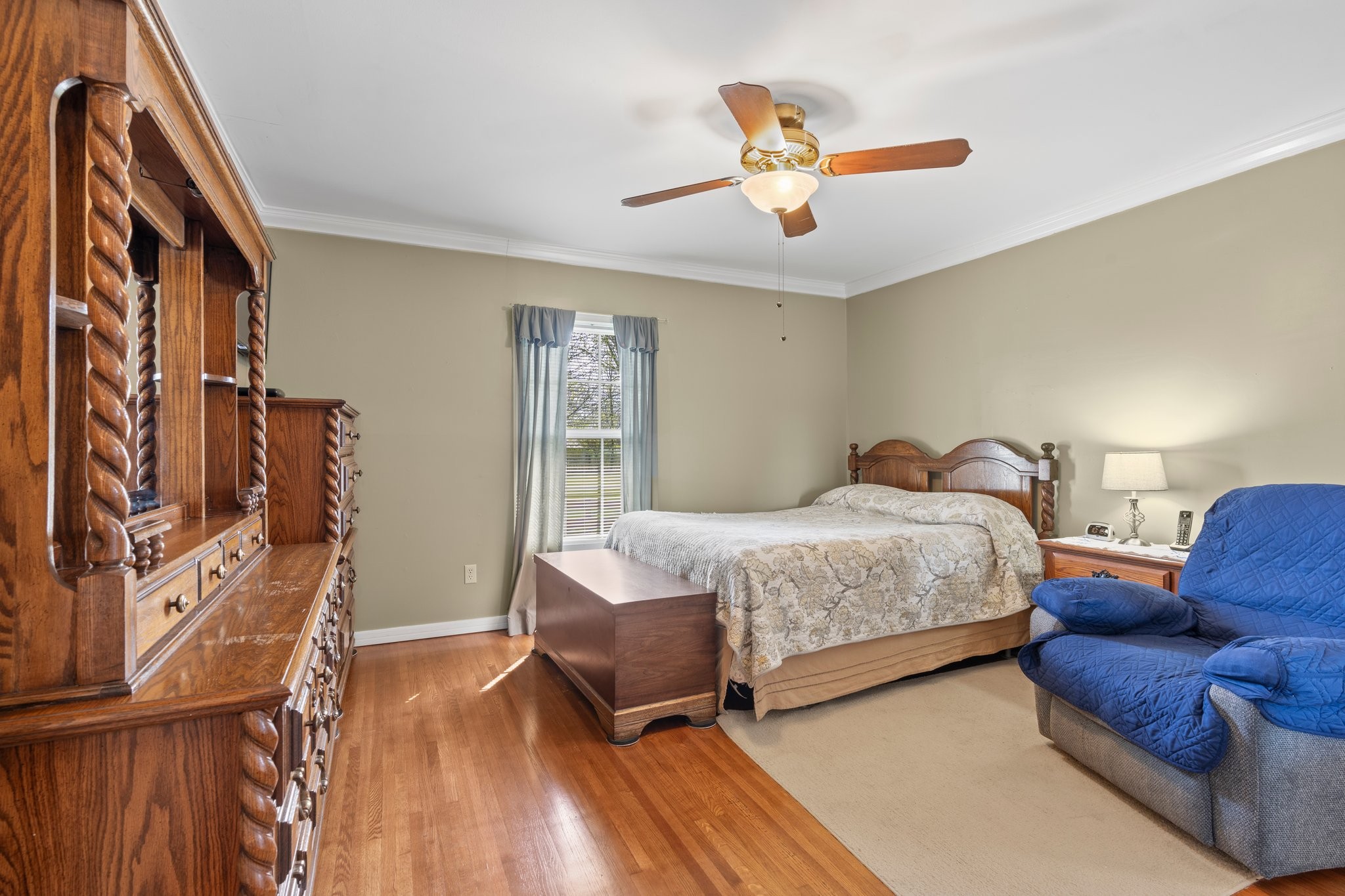 4239 Sixteenth Model Road Manchester, TN 37355 - Photo 24 of 56 a bedroom with a bed couch and window