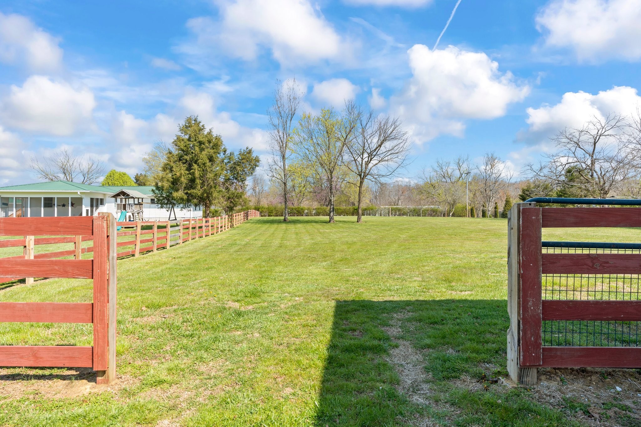 4239 Sixteenth Model Road Manchester, TN 37355 - Photo 32 of 56 a view of yard with swimming pool and green space
