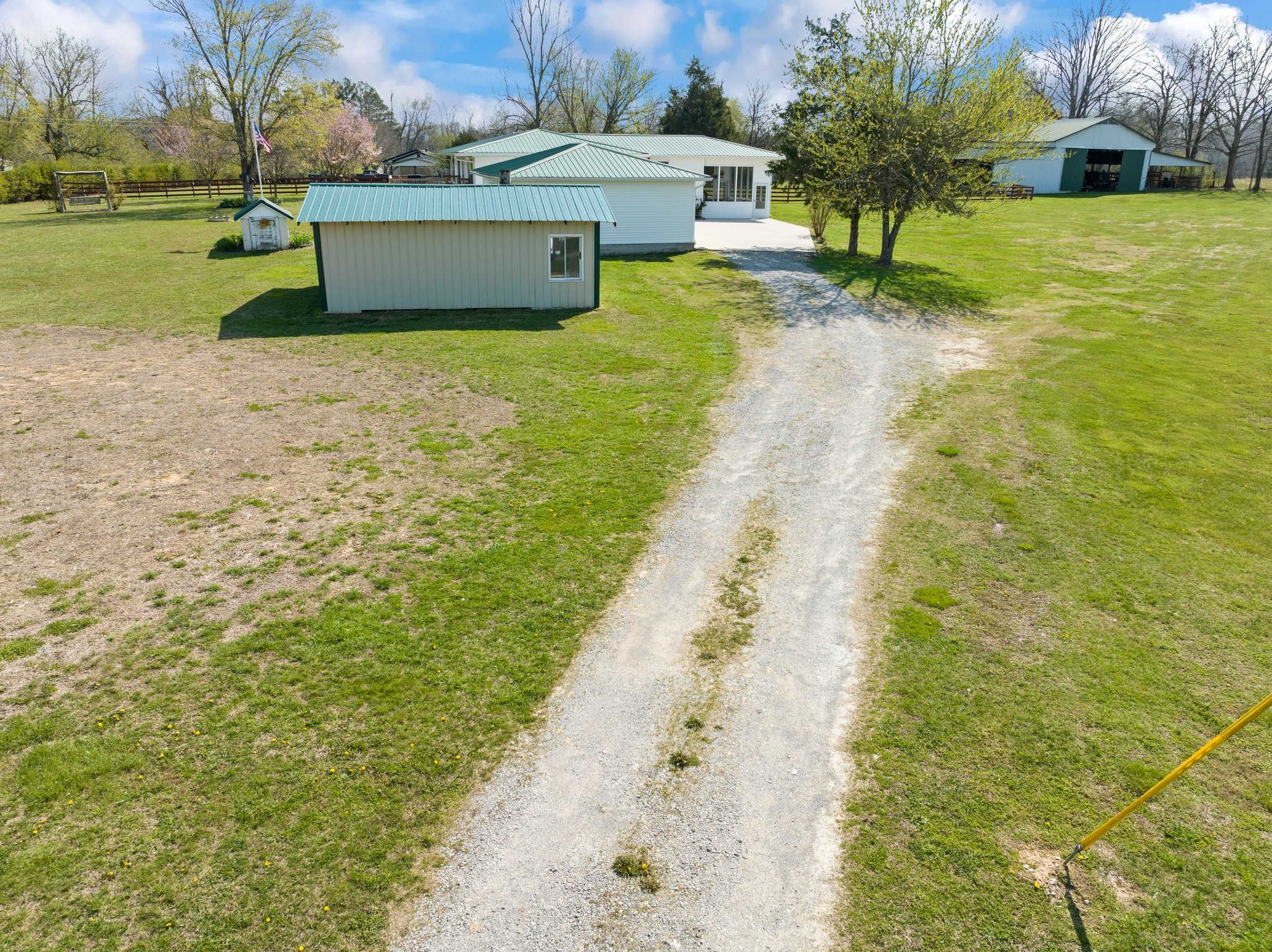 4239 Sixteenth Model Road Manchester, TN 37355 - Photo 53 of 56 a view of a yard with an outdoor space