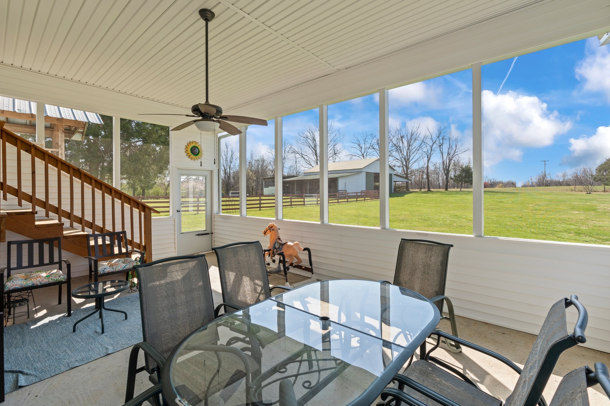 4239 Sixteenth Model Road Manchester, TN 37355 - Photo 7 of 56 a view of a dining room with furniture window and outside view