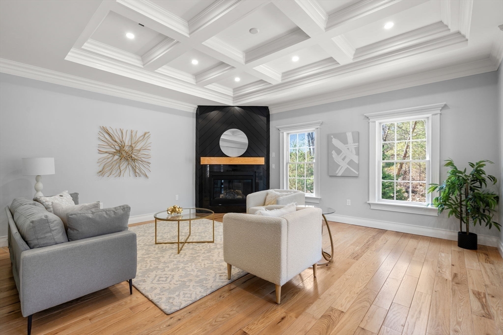 10 Hitching Post Lane Weston, MA 02493 - Photo 6 of 42 a living room with furniture and a fireplace