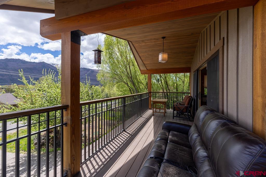 7041 County Road 203 Durango, CO 81301 - Photo 35 of 45 a balcony with chairs