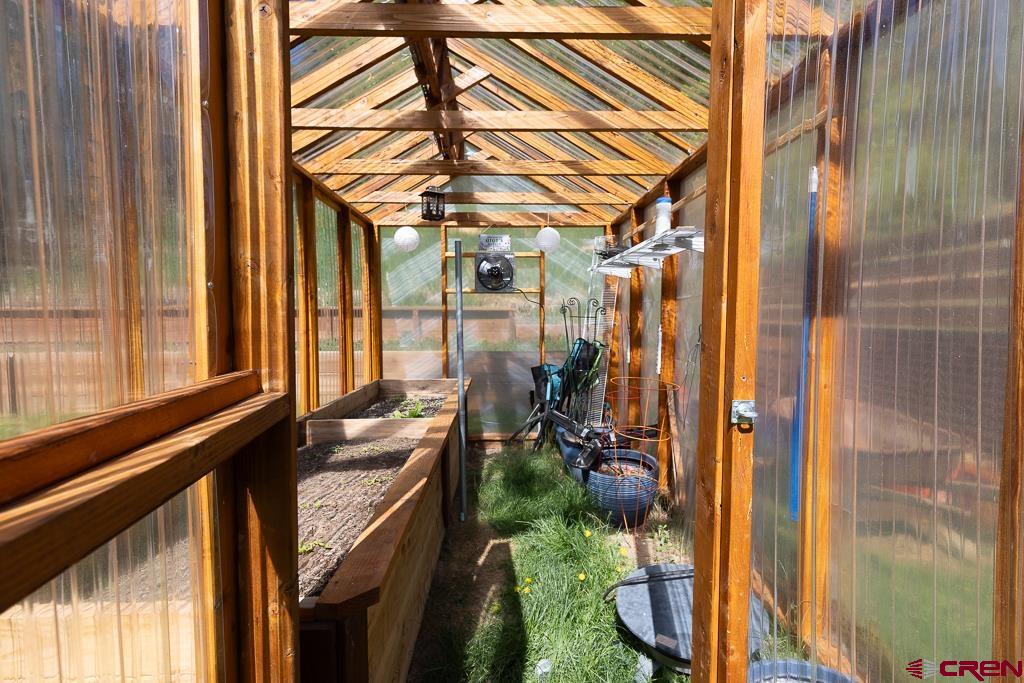 7041 County Road 203 Durango, CO 81301 - Photo 43 of 45 a view of a potted flower in front of a door