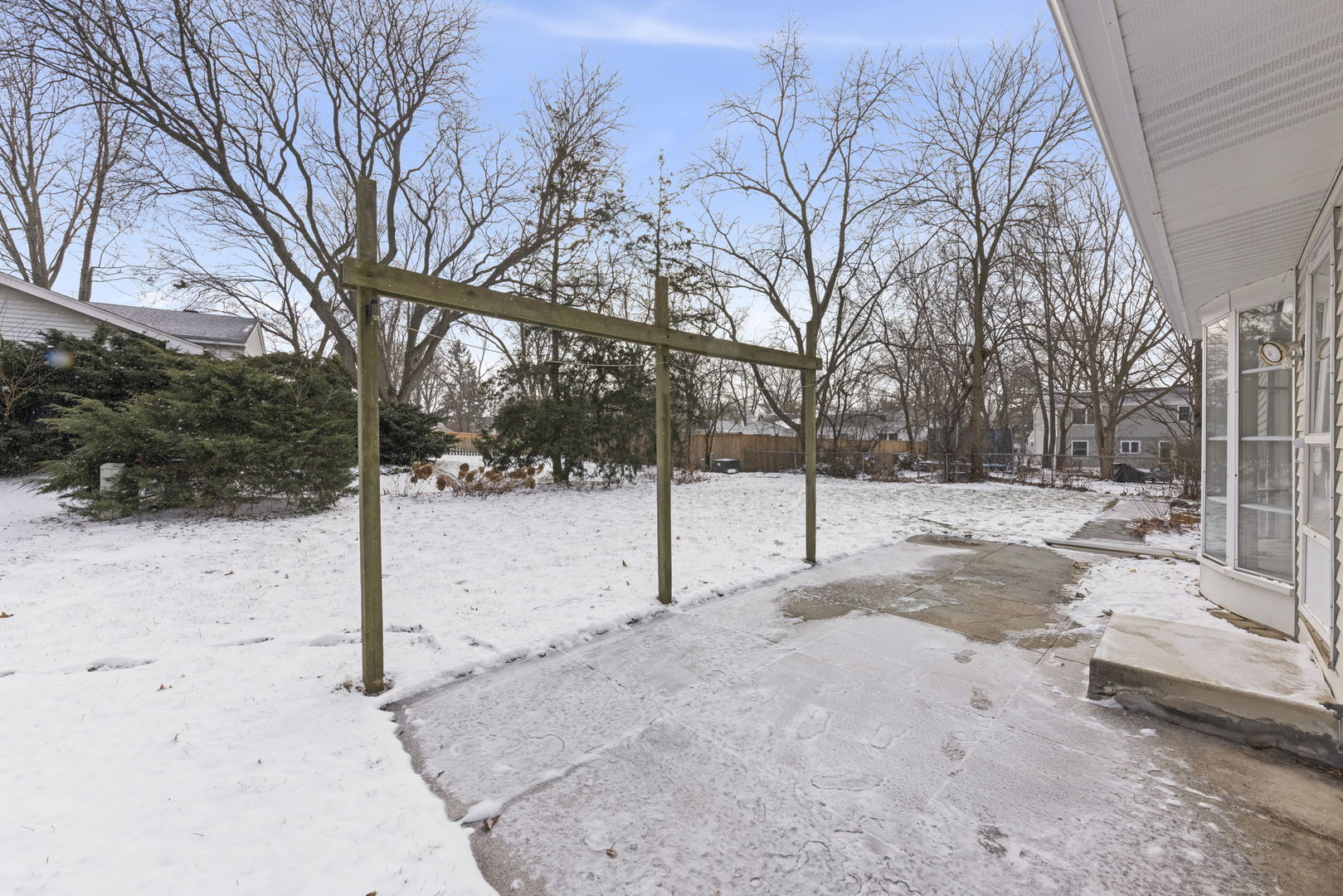 1308 Stonegate Road Naperville, IL 60540 - Photo 22 of 30 a view of snow on the road